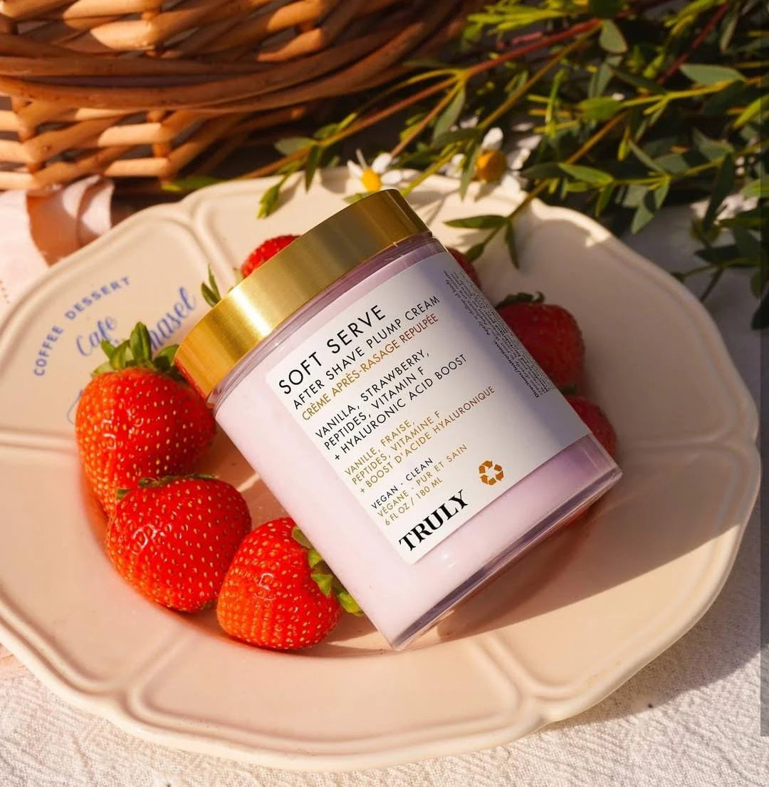 🥰💖TRULY SOFT SERVE-CREMA HIDRATANTE🥰💖Tu piel fresca, suave y con aroma delicioso después de cada afeitado✨