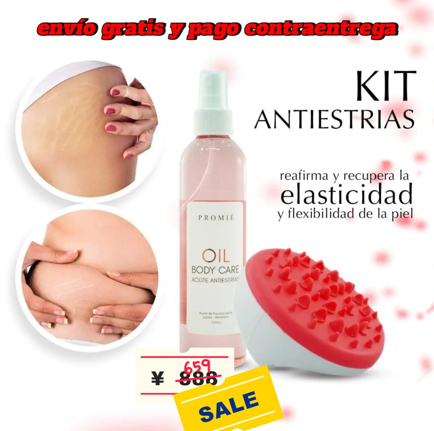 ACEITE PROMI 🧴HIDRATACION Y PREVENCION DE ESTRIAS🌸