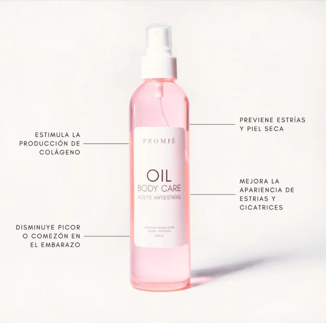 ACEITE PROMI 🧴HIDRATACION Y PREVENCION DE ESTRIAS🌸