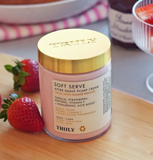 🥰💖TRULY SOFT SERVE-CREMA HIDRATANTE🥰💖Tu piel fresca, suave y con aroma delicioso después de cada afeitado✨